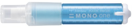 Tombow, Mono One Eraser, refillable Transparent Blue
