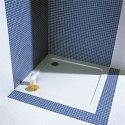 Art of baan receveur de douche en quart de cercle, en acrylique anti-slip x 100 100 x 5 cm bonde d'écoulement