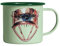 Tazza in Metallo Smaltato Toiletpaper Ø Cm.10 H.9 - Occhio