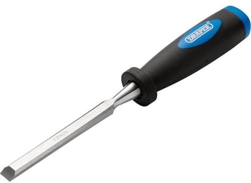 Draper 83285 12 mm Bevel Edge Wood Chisel - Silver