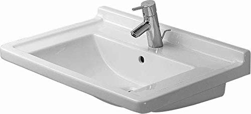 Duravit Starck 3 - Lavello 70 con troppopieno c00 starck3 bianco