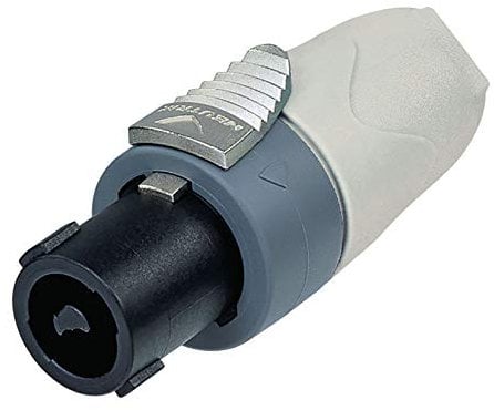 Neutrik NL4FX Standard 4 Pole Speakon Cable Connector with White Colour Code