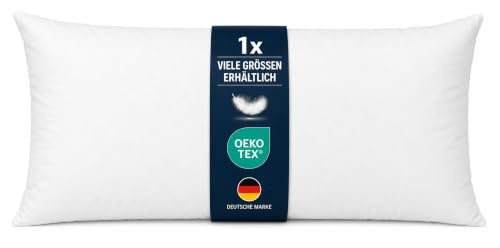 Arsvita Füllkissen (40x80cm) Kissenfüllung mit Feder Füllung