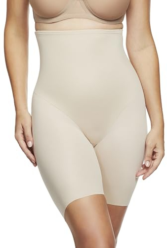 Naomi & Nicole Back Magic High-Waist Thigh Slimmer, 7089-Nude-L