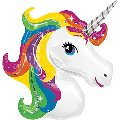 Unicorn SuperShape Foil Balloon 33/83cm x 29/73cm P35