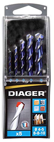 Diager 215b – Bohrer Set nur Universal Multi 5 Stück.