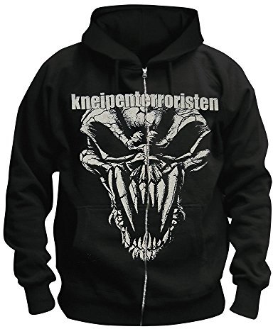 Kneipenterroristen - Geliebt Von Wenigen Kapuzen-Jacke, schwarz, Grösse L