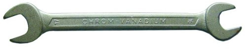 Doppelgabelschlüssel 00109SB SW 17 mm 19 mm Premium Chrom-Vanadium 17x19 mm