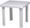 resol grupo garbar Andorra Mesa Auxiliar Exterior 47x47 | jardín, terraza, balcón, Playa, Piscina, Picnic, Camping, Catering | diseño, Ligero, Multiusos, Desmontable | Blanco