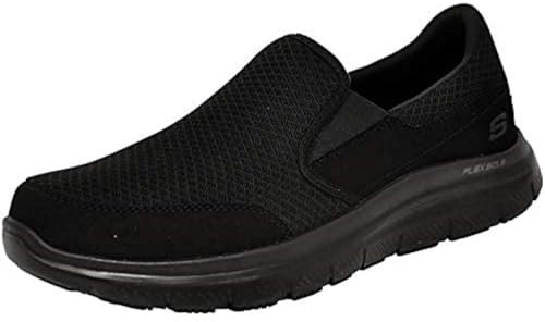 Skechers Flex Advantage Sr Mcallen - Zapatillas para Hombre, Negro -, 43 EU