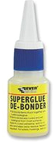 SUPERGLUE DE-BONDER 20ML Chemicals Adhesive - SUPERGLUE DE-BONDER, 20ML, Adhesive Colour: Transparent, Adhesive Type: -, Dispensing Method: Bottle, SVHC: No SVHC , Volume: 20ml