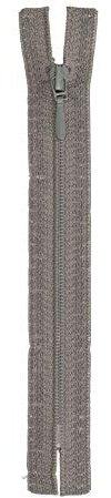 Opti S40-25-00002 Reißverschluss, 100Prozent Polyester, 00002 Grau, 25cm