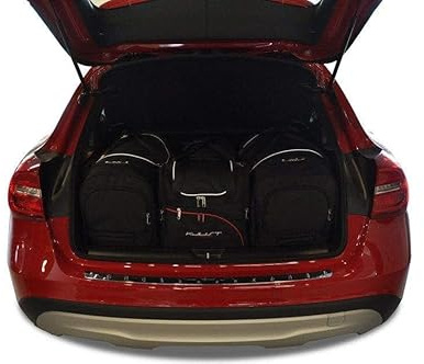 KJUST Kofferraumtaschen 4 stk kompatibel mit MERCEDES-BENZ GLA X156 2013-2019
