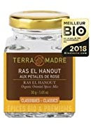 Ras el Hanout aux Pétales de Rose - Mélange d'épices bio pour Couscous, Tajines ou Légumes à l'orientale
