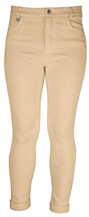 HyPERFORMANCE Melton Childrens Jodhpurs Beige 22