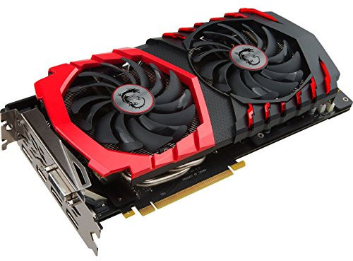 MSI NVIDIA GeForce GTX 1060 GAMING X 6 GB GDDR5 Memory PCI Express 3.0 Graphics Card - Black