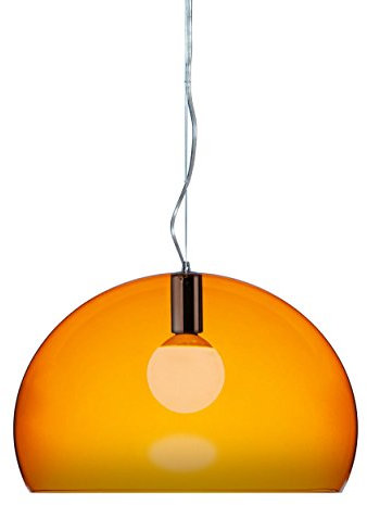 Kartell FL/Y Pendelleuchte Orange
