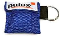 Pulox - Respi-Key - Schlüsselanhänger-Beatmungsmaske - Blau