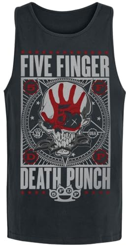 Five Finger Death Punch Punchagram Männer Tank-Top schwarz