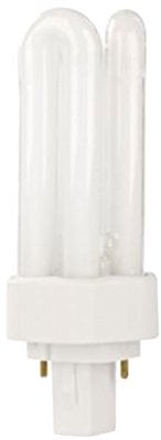 GE Biax T G24d 18 Watt 2 Pin Cool (4000k) Compact Fluorescent Light Plus Lamp, 6 W, Warm White