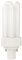 GE Biax T G24d 18 Watt 2 Pin Cool (4000k) Compact Fluorescent Light Plus Lamp, 6 W, Warm White