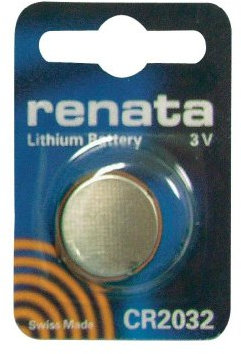 Renata CR2032 Knopfzelle CR 2032 Lithium 225 mAh 3 V 1 St.