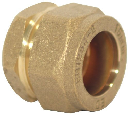 Plumb Pak PF18-5AMZ Compression Stop End 15mm - Pack of 5