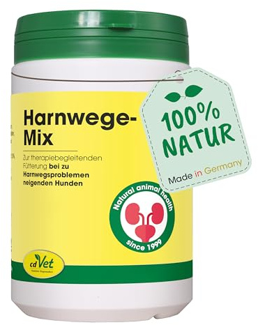 cdVet HarnwegeMix Mix für Hunde & Katzen 450g - Ergänzungsfuttermittel mit Kräutern & Mineralstoffen zur Unterstützung der Harnwege