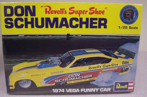 Revell H-1453 Don Schumacher Revell's Super Shoe 1974 Vega Funny Car Modellbausatz 1:25