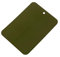 Leifalit Color sample painted on sheet metal, Olive green, matte, for NVA models