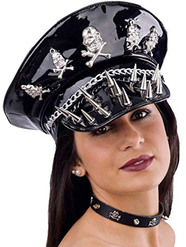 Carnival Toys 5931 - Mütze Punk Rock, schwarz