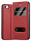 Cadorabo Custodia Libro per Apple iPhone 7 / 7S / 8 / SE 2020 in ROSSO ZAFFERANO - con Funzione Stand e Chiusura Magnetica - Portafoglio Cover Case Wallet Book Etui Protezione