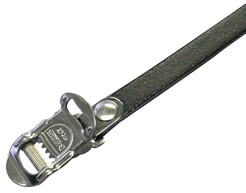 MKS Fit Alpha Spirits Toe Straps, Black, One Size