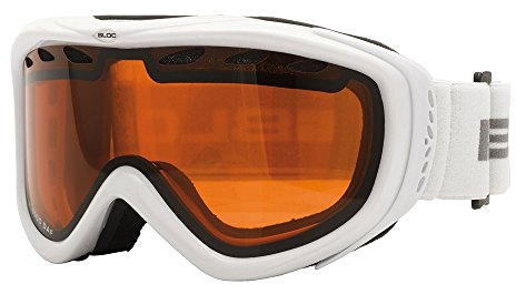 Bloc Mars Ski Snowboard Goggles White RS11