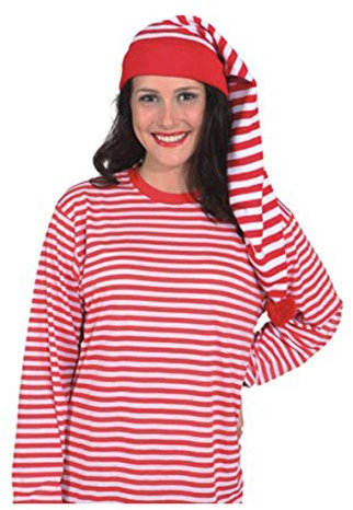 Zipfelmütze rot-weiß