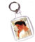 PC3721@ Porte-clé photo en acrylique transparent, insertion 45 x 35 mm, modèle 95457 (5 pièces)