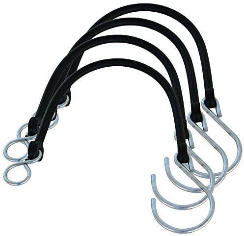 HP Autozubehör 25284 Sicherungshaken-Set, Schwarz
