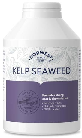 Dorwest Herbs Kelp Seaweed Tablets for Dogs and Cats 500 Tablets