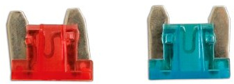 Connect 30440 Low Profile Mini Blade Fuse 10A Red 25pc