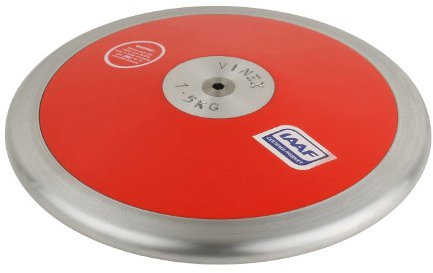 Vinex High Spin - Disque à Lancer - 1,50 kg - Rouge