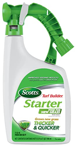 Scotts Turf Builder Grass Seed Southern Gold Mix for Tall Fescue Lawns and Triple Action Built for Seeding Bundle - Seed and Weed Preventer with Lawn Fertilizer, Use on New Grass