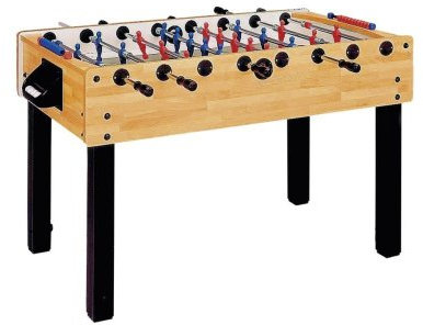 Fußballkicker G-100 Buche Sport Teleskop mit Teleskopstangen