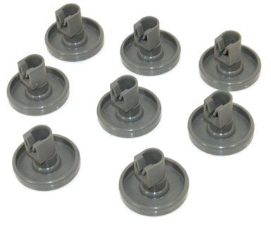 Juego de 8 ruedas cesta inferior original Lavavajillas 50286965004 AEG Lavavajillas 50286965004 AEG