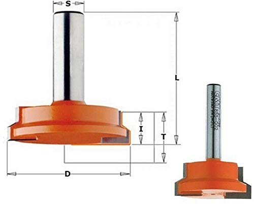 CMT ORANGE TOOLS 955.502.11 - SCHUBLADEN-FRÄSER HM D=50.8X12.7 S=12