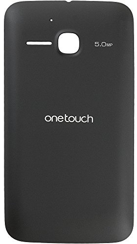 Cubierta de la batería Negro para Alcatel One Touch 5020d – Funda protectora de Vivienda – Teléfono móvil – Vivienda – Compatible con Alcatel: One Touch 5020d (M 'Pop One Touch, One Touch Pop C5) – Original