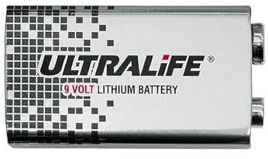 Indexa U9VL ULTRALIFE 9V Lithium Blockbatterie 9 Volt, 1200 mA, 6F22 / U9VL-J