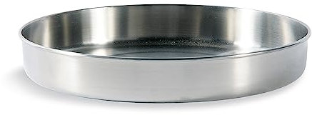 Tatonka Pan Multi (Ø 21,5) - Camping-Pfanne aus hochwertigem Edelstahl (18/8) - Lebensmittelecht und resistent gegen Fruchtsäuren