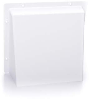 Rytons Building Products ABC8WH Light and Draught Reducing Airbrick Cowl Hood Cover, White