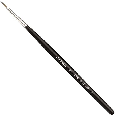 Da Vinci EYELINERPINSEL , vegan , Kunstfaser , Handmade in Germany , 1 Stück (1er Pack)