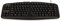 Goldtouch GTN-99UK V2 Adjustable Ergonomic Comfort Keyboard - UK Layout - PC Only (USB/PS2) - 0-30 Degree Horizontal/Vertical Adjustment, Downward Wrist Position, Soft key touch,Black